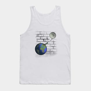 Earth and Moon Tank Top